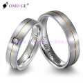 Couple High Quality Custom Jewelry Brass Ring Design